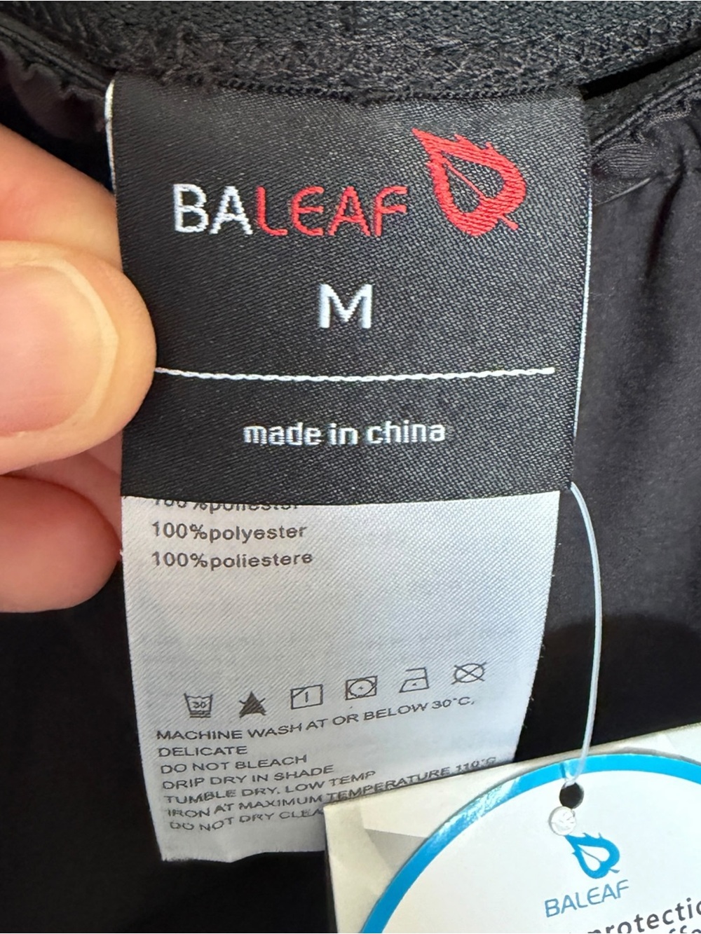 Baleaf Laureate UPF50+ DWR Hiking Pants Black Women's Medium - Picture 11 of 13